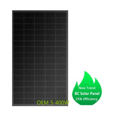 अच्छी कीमत Factory Wholesale 26% High Efficiency Solar Panels HPBC Pv Module 50W 100W 200W 300W 400W Best Quality Glass Solar Panel for Roof Rv Boat Yacht  ऑनलाइन