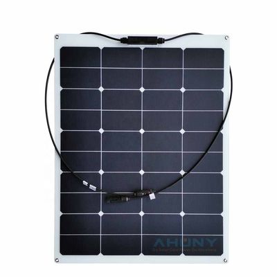 अच्छी कीमत पतली फिल्म ईटीएफई मोड़ योग्य सौर पैनल अर्ध लचीला 12v 75 वाट पानी प्रतिरोधी मोनोक्रिस्टलीय सोल पैनल आपूर्तिकर्ता ऑनलाइन