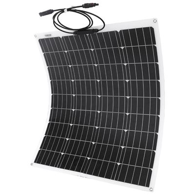 मोनो सोलर फ्लेक्सिबल पैनल 150W Ce Rohs A ग्रेड मोनो सेल स्मार्ट कार RV नाव नौका के लिए