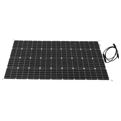 अच्छी कीमत अर्ध लचीला 110W 12V मोनो सोलर पैनल चार्जर ऑफ ग्रिड मोनोक्रिस्टलिन बेंडेबल ऑनलाइन
