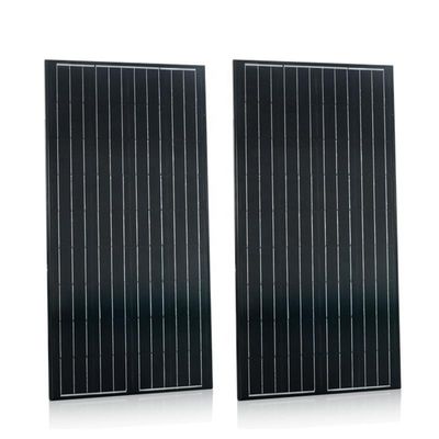 अच्छी कीमत मोनो फोटोवोल्टिक ग्लास सोलर पैनल 150w 160w 180w 12v पॉलीक्रिस्टलीय सोलर पैनल ऑनलाइन