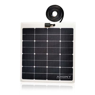 अच्छी कीमत विरोधी फिसलन अर्ध कठोर सौर पैनल कच्चे ETFE 60w मोनोक्रिस्टलीय सौर पैनल ऑनलाइन