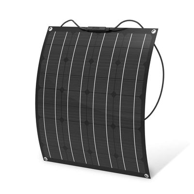 अच्छी कीमत ईटीएफई 100W 200W 18V अर्ध लचीला मोनोक्रिस्टलीय सौर पैनल कैम्पिंग RV के लिए ऑनलाइन