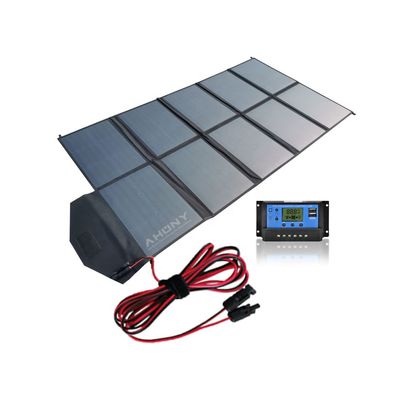 अच्छी कीमत यूएसबी पोर्ट के साथ 250W फोल्डेबल सोलर पैनल किट 12V अल्ट्रालाइट फोल्डेबल सोलर चार्जर ऑनलाइन
