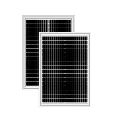 50w 12v 24v PERC ग्रेड ए मोनो सोलर पैनल पीवी फोटोवोल्टिक