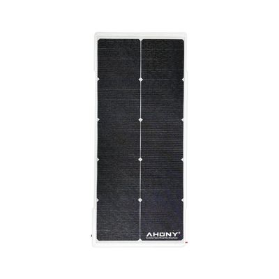 अच्छी कीमत गर्म बिक्री लचीला सौर पैनल 100W 12V मोनोक्रिस्टलीय मोड़ योग्य अर्ध सौर मॉड्यूल चार्जर आर.वी. नाव केबिन वैन के लिए ग्रिड से बाहर ऑनलाइन